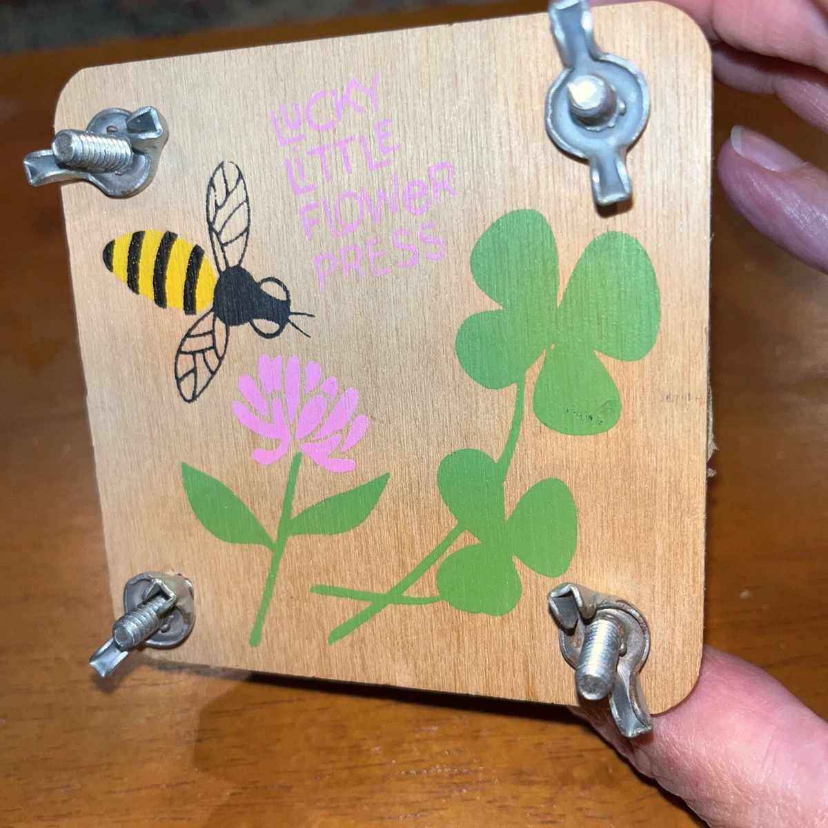 lucky little flower press EUC | eBay