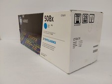 HP 508X Cyan High-Yield Toner Cartridge LaserJet M552 CF361X Damaged Box