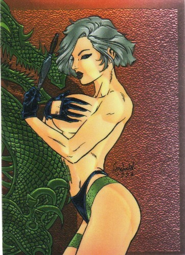 Lethal Strike TC & Stickers / Avengelyne / Bombshells Individual Trading Cards - Foto 113 di 134