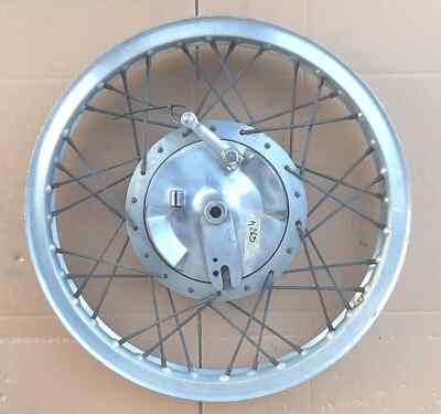 Front Wheel with Aluminum Rim AKRONT 18 x 36 Hub Spokes mm. 180