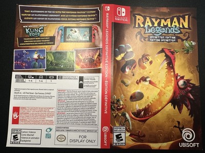 Rayman Legends Nintendo Switch  For Display Only  GameStop Store Display Cover