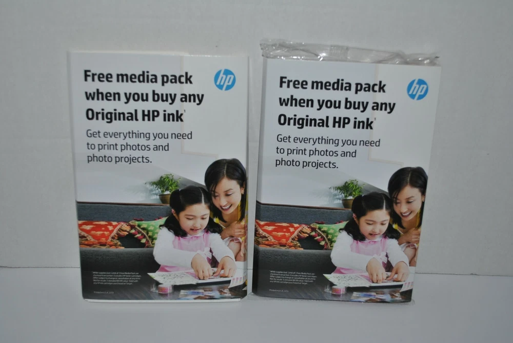 HP Advance Glossy Photo Printer Paper (17) 5x7 (20) 5x7 Envelopes