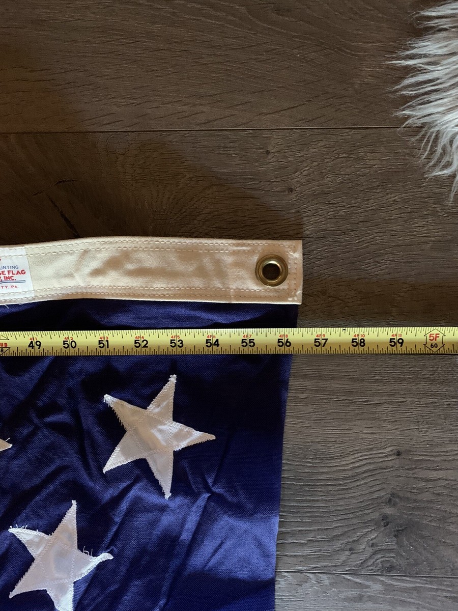 Valley Forge 56 x 112 Best 100% cotton American Flag | eBay