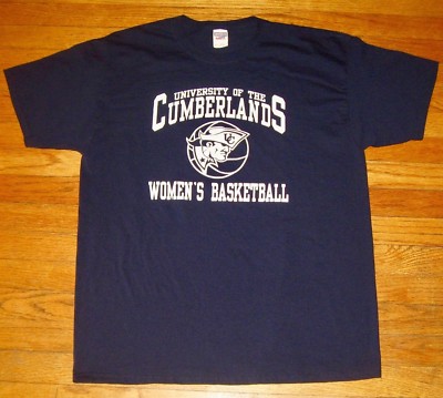 Cumberlands Women's Basketball T-Shirt, Men's Size XL Blue