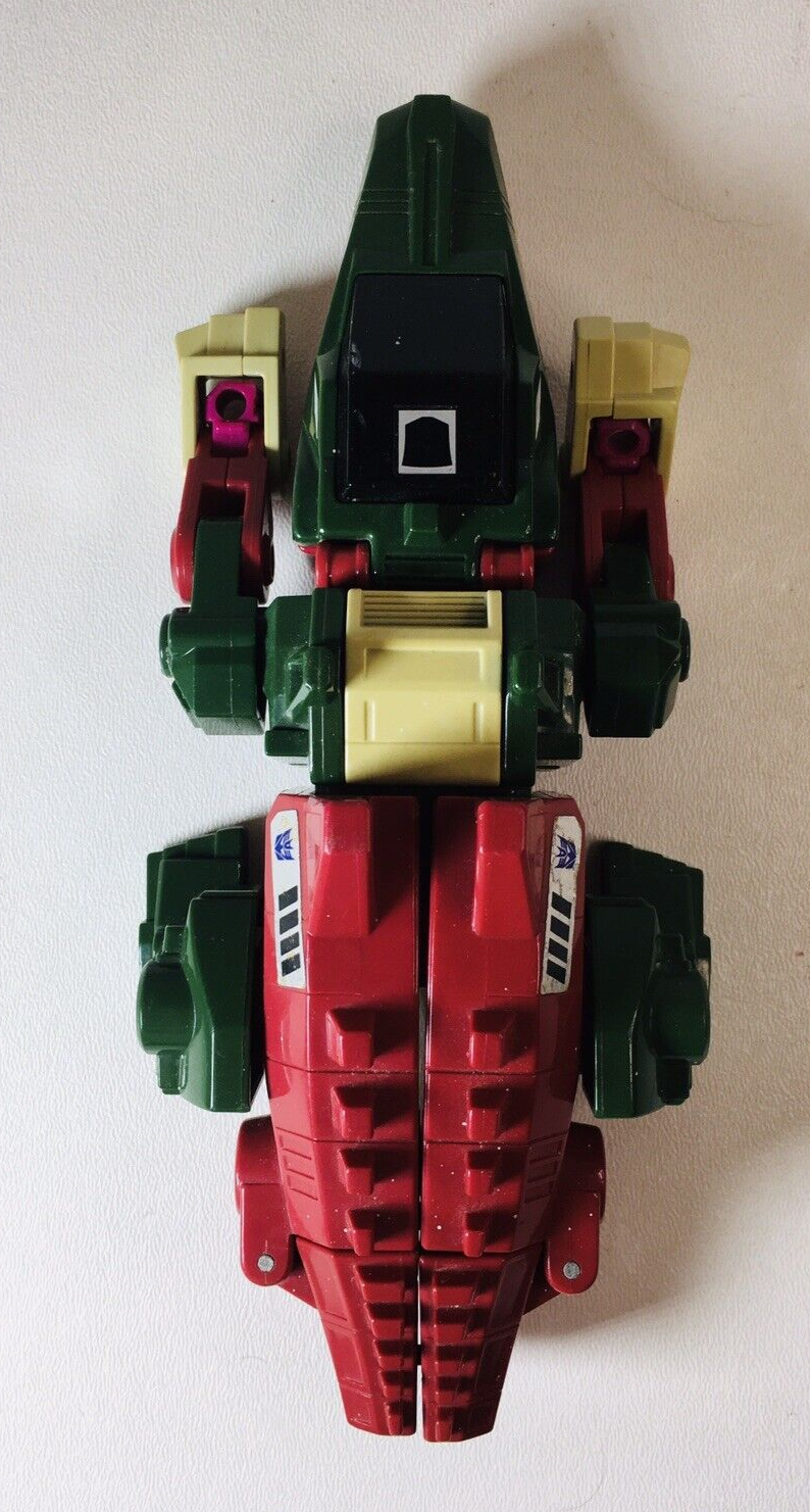Figurine Vintage Hasbro Transformers G1 Skullcruncher (1987) - Decepticon Alligator