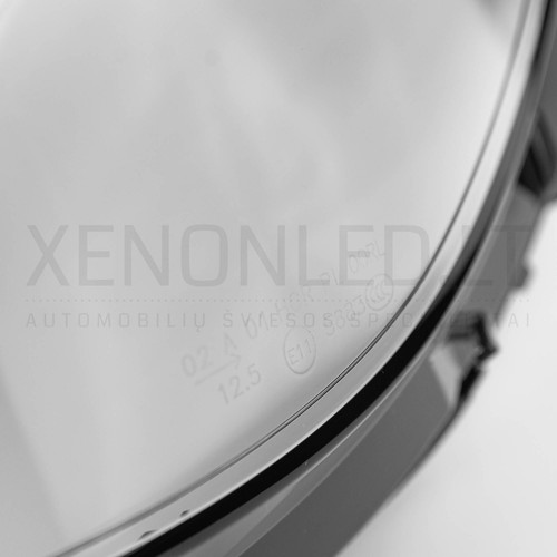 for Tesla Model X 2015 - ... LED Headlight Glass Lens cover Left Side + Manual - Picture 5 of 12