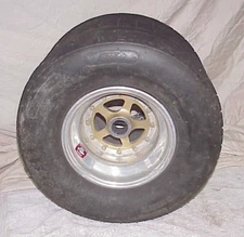 Weld Racing  13"x10" Wheel Rim Gold Center Beadlock 69/10.0W-10 Hoosier Tire