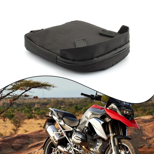 Nicfaky Sacoche De Coffre Arrière Moto Pour R1200GS R1250GS - Sac Topcase 21 Litres Noir