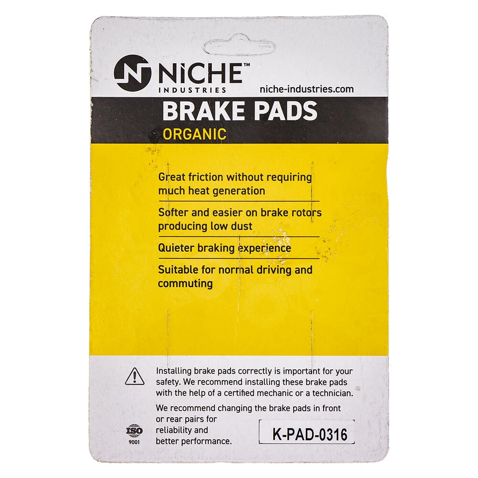 Brake Pad Set for Harley-Davidson Street Rod Glide Front Rear Organic 4 Pack - Изображение 2 из 4