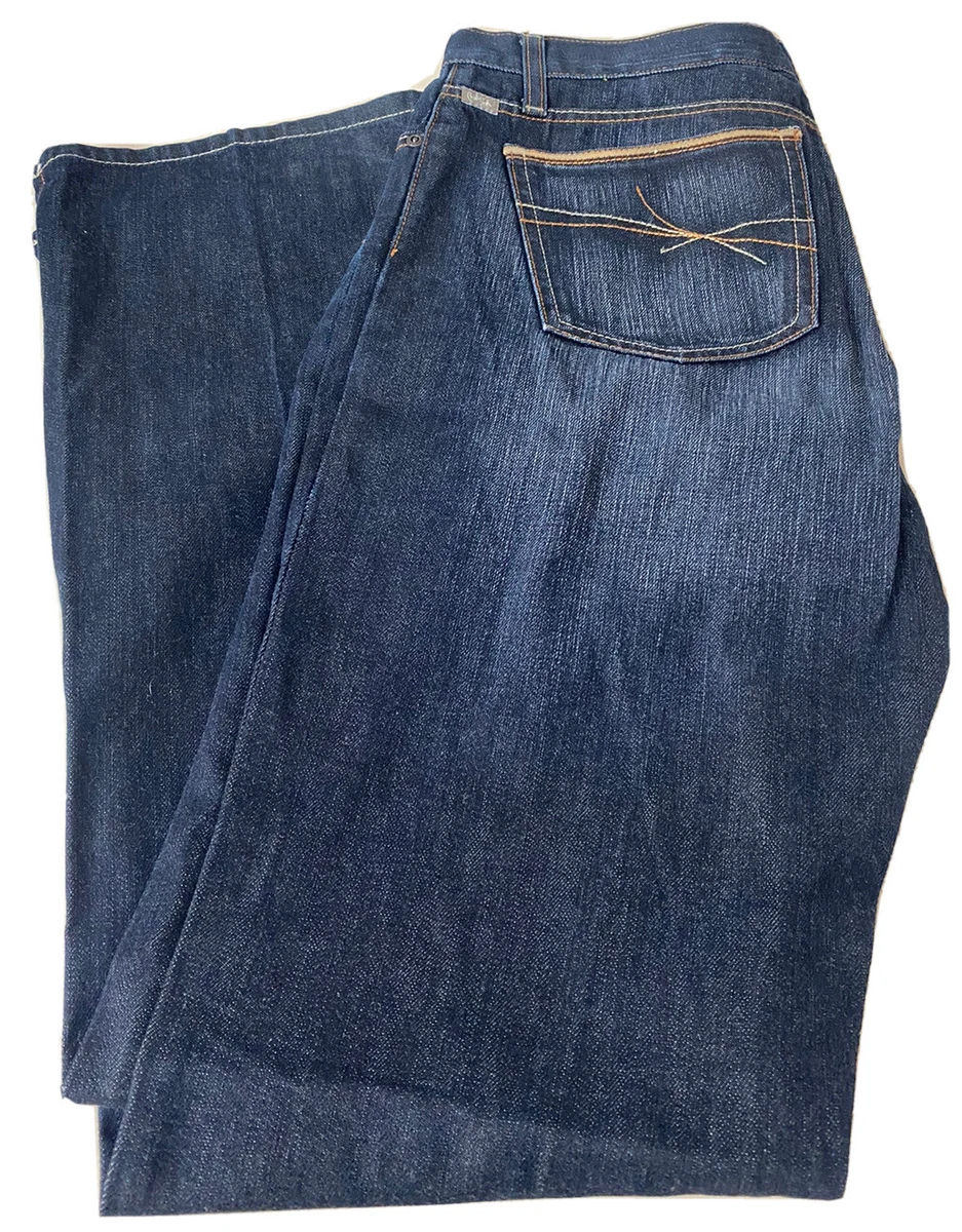 Jean Cruel Girl Stella Taille 1 Long - Bleu Délavé Moyen - Boutons Et Zips