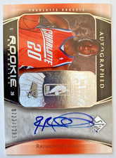 2005-06 Upper Deck Rookie Authentics Autograph Raymond Felton 723/1299 NEAR MINT