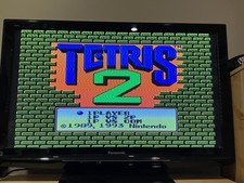 Tetris 2 (Nintendo NES, 1993) Tested & Working Authentic Cartridge Only