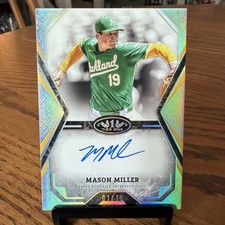 2025 Topps Tier One - Tier One Talent Auto Mason Miller First On Print 01/10