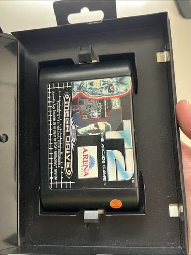 Terminator 2 Sega Mega Drive T2 Arcade Game Retro Gaming 1992, No Manual - Picture 4 of 4