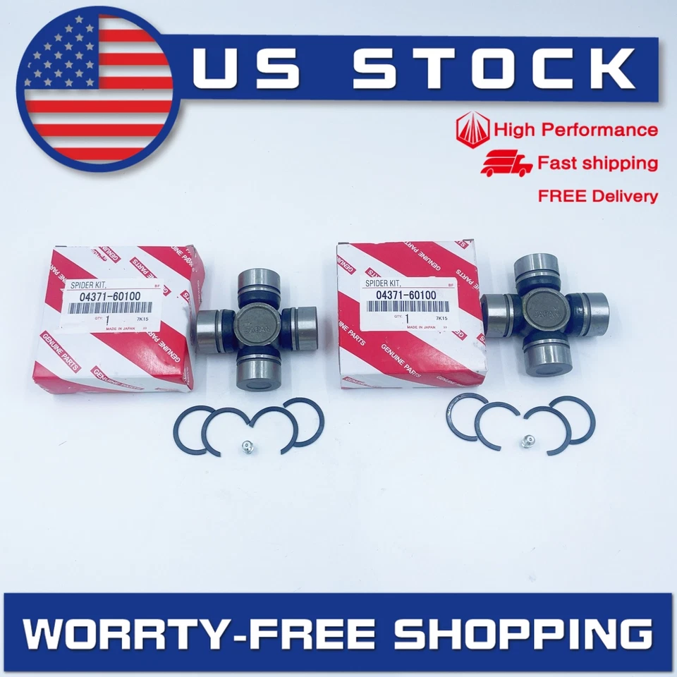 OEM For Toyota 4runner Tacoma 04371-60100 Pickup Rear Universal Joint Spider Kit Foto 2 de 4