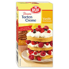 RUF Torten-Creme Mit Vanille-Geschmack, Lufti...