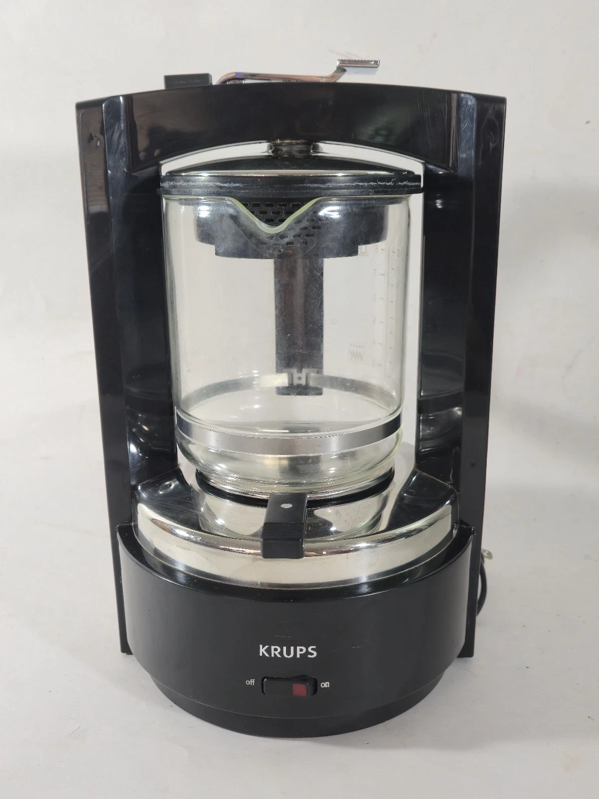 RARE Vintage Krups F 468B Moka Brew Pressure 8 Cup Coffee Maker - Tested & Works