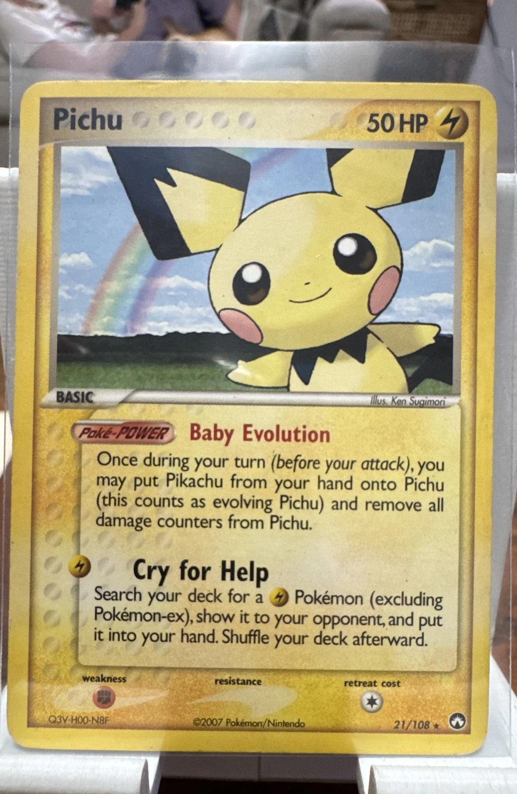 Pichu 21/108 Power Keepers Regular