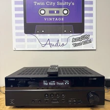 Yamaha AV Receiver  HTR-3066 Home Theater HDMI Surround Sound 5.1 Bundle Remote
