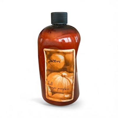 New Sealed WEN fall ginger pumpkin CLEANSING & CONDITIONING 16oz
