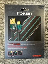 AudioQuest Forest USB-A to Micro-USB Cable 0.75 Meter