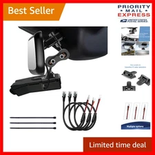 Securely Mounted Valentine V1 Radar Detector with Inline Fuse & Power Cord Kit