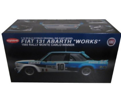 kyosho FIAT 131 abarth ミニカー 1/18 1:18 Kyosho Fiat 131 Abarth 1978 Alen/ Kivimaki Rally 1000