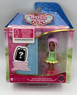 JAZWARES Royale High Surprise Locker Nature Doll Mystery Backpack New Sealed