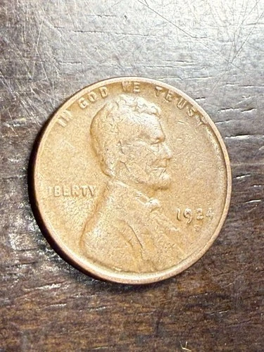 1924-D 1C BN Lincoln Cent VG++++ Really Nice Coin!! *SGCARDS*