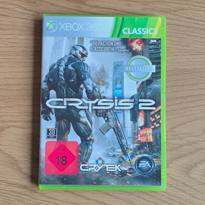 Electronic Arts Crysis 2 Classics   Xbox 360 (PAL)   USK ab 18