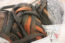 518g  tape type chunky crochet knitting yarn