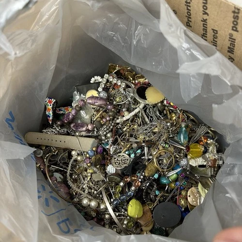 Vintage to Now Costume Jewelry Estate Lot 9+ lb Repair Wear Craft