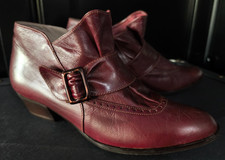 Damen Vintage Stiefeletten  "HUSH PUPPIES" Gr. 6,5 echtes Leder, neu