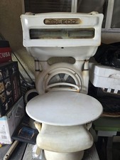 Toledo "No Springs - Honest Weight" balance beam scale Porcelain