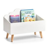 Kinder-Aufbewahrungstruhe Wolke Kindertruhe Spielzeugkiste Hti-Living