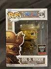 SDCC 2024 Funko Fundays Exclusive One Piece #1274 Gold Gol D. Roger Pop LE 3400