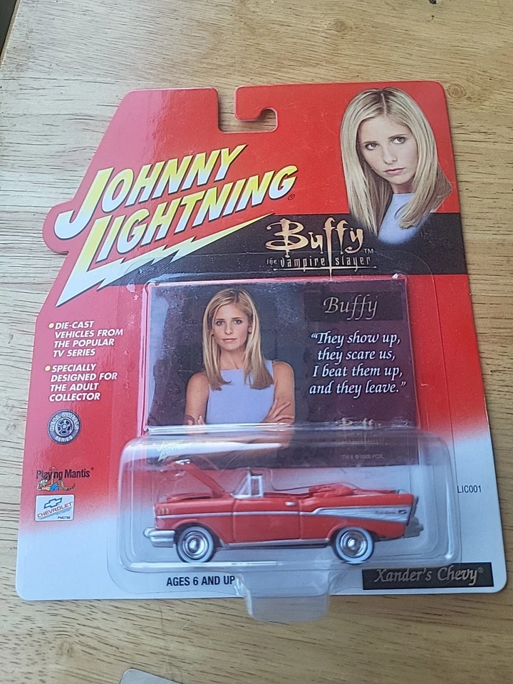 (lot Of 7) 2000 Johnny Lightning Buffy Vampire Slayer TV Show Die Cast Car - Image 3 of 4