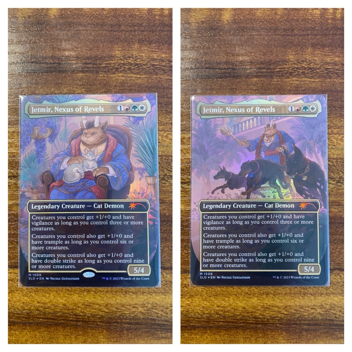 MTG✨JETMIR, NEXUS OF REVELS Flip 🌈 FOIL✨SLD Raining Cats & Dogs