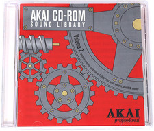 Akai Professional Sound Library Volume 2 Akai Format Sample Library Sampling CD