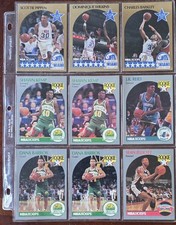 1990 NBA Hoops Basketball Cards, Scottie Pippen, Shawn Kemp and more