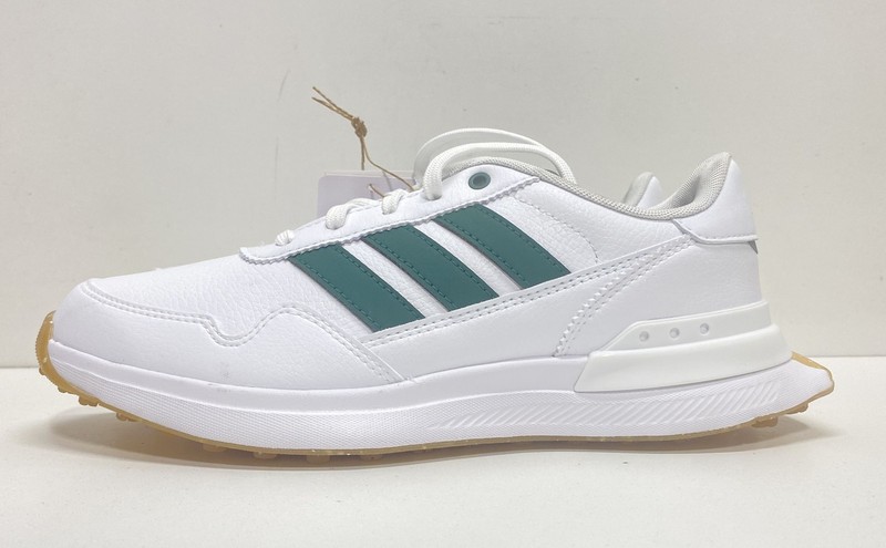 Adidas JR S2G 26 Youth Kids White Green Spikeless Golf Shoes Size 6