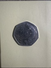 2023 Atlantic Salmon 50p Charles Fifty Pence Circulated Coin No Privy Mark - Available on eBay