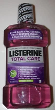 Listerine Total Care Mouthwash Fresh Mint Anticavity Fluoride Sealed - 33.8 oz