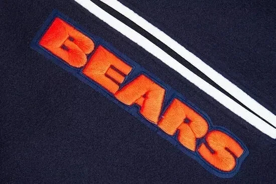 Chicago Bearss  Navy Blue Varsity Football Men's Jacket
