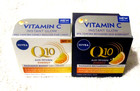2 x Nivea Q10 Anti WrinkleEnergy Vitamin C Day & Night Cream For Tired Dull Skin