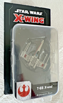 New Sealed Fantasy Flight Star Wars X-Wing T-65 X-Wing Expansion Pack