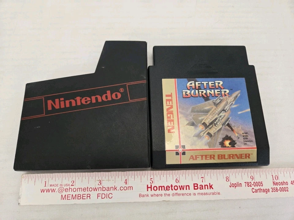 After Burner NES Tengen Nintendo Game Cartridge Authentic FREE SHIPPING - Image 3 of 4