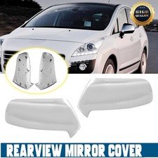 WING MIRROR COVER CAP CHROME FOR PEUGEOT 3008 09-13 FOR CITROEN C3 PICASSO 08-17