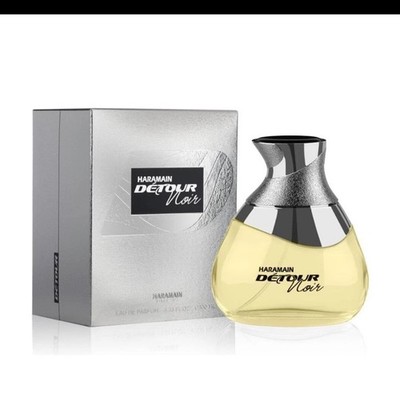 Al Haramain Detour Noir Eau De Perfume Spray for Unisex, 3.33 Ounce