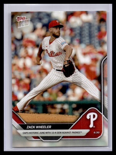 2025 Topps Now 365 Zack Wheeler